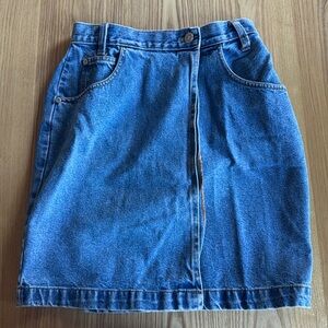 Blue Jean wrap skirt (XS)